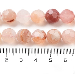 Natural Cherry Blossom Agate Beads Strands&nbsp;G-C150-B04-02