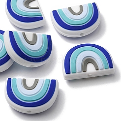 6Pcs Food Grade Eco-Friendly Silicone Focal Beads&nbsp;SIL-YW0001-04A