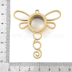 Ion Plating(IP) 304 Stainless Stee Locket Big Pendants&nbsp;STAS-S132-13G-01