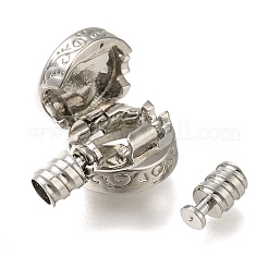 Brass European Style Clasps&nbsp;KK-A219-02P