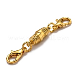 Brass Magnetic Clasps Converter&nbsp;KK-O134-10G