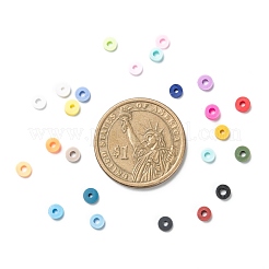240g 24 Colors Handmade Polymer Clay Beads&nbsp;CLAY-JP0001-10-4mm