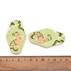 Rack Plating Alloy and Enamel Big Pendants&nbsp;X1-ENAM-T021-29C