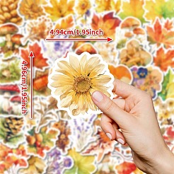 50Pcs Cartoon Leaf Paper Sticker&nbsp;STIC-C012-12