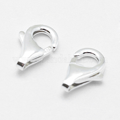 925スターリングシルバーカニカン  銀  8x5x2mm  穴：1mm&nbsp;STER-G019-04-8mm