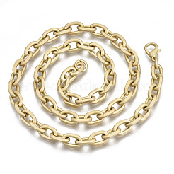 Iron Cable Chains Necklace Making&nbsp;MAK-N034-003B-MG