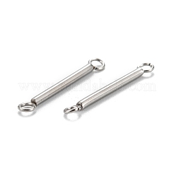 Tarnish Resistant 304 Stainless Steel Link Connectors&nbsp;STAS-Z034-15B-P