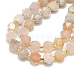Natural Cherry Blossom Agate Beads Strands&nbsp;G-I376-A28-01