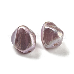 Spray Painted ABS Plastic Beads&nbsp;KY-C017-08A