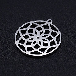 Non-Tarnish 201 Stainless Steel Pendants&nbsp;STAS-Q201-JN348-1