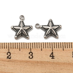 304 Stainless Steel Charms&nbsp;STAS-L022-217AS