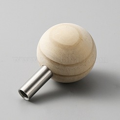 Wood Auxiliary Tool for Attaching Safety Eyes and Washers&nbsp;TOOL-WH0157-01B-P