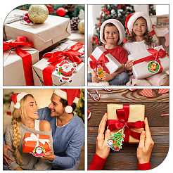 Christmas Theme Paper Gift Christmas Greeting Card Tags&nbsp;DIY-WH0349-93
