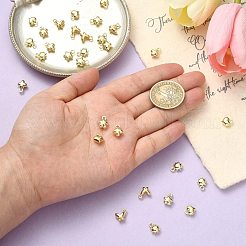 30個5スタイルの合金チャーム  ゴールドカラー  混合図形  8.5~10.5x7.5~8x3.8~5mm  穴：1.5mm  6個/スタイル&nbsp;FIND-CJ0001-45