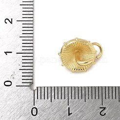 Brass Enamel Charms&nbsp;KK-C110-30G-03