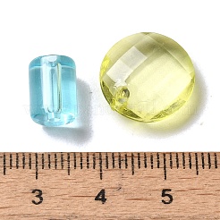 透明なアクリルビーズ  混合図形  6~19.5x6~13.5x4~11.5mm  穴：1.2~4.5mm  約1150個/500g&nbsp;MACR-K359-06