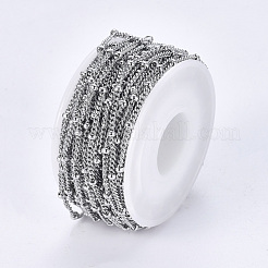 Tarnish Resistant 304 Stainless Steel Twisted Chains Curb Chain&nbsp;CHS-K008-11B