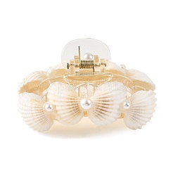 Bowknot Shape Natural White Shell Claw Hair Clips&nbsp;PHAR-TA000007