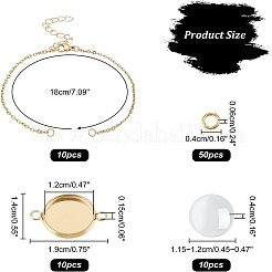 DIY Photo Link Bracelet Making Kit&nbsp;DIY-NB0007-19