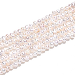Natural Cultured Freshwater Pearl Beads Strands&nbsp;PEAR-N013-02L