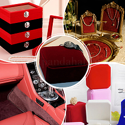 Velvet Fabrics&nbsp;DIY-WH0622-356B-04