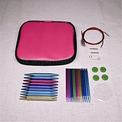 裁縫道具セット  アルミニウム合金フックピンを含む  ボタンとコード  ミックスカラー  185x185x15mm&nbsp;PW-WG30732-01