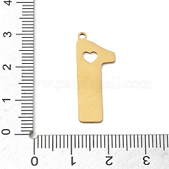 201 Stainless Steel Pendants&nbsp;SA-CBA0460-10G