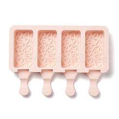 Food Grade DIY Rectangle Ice-cream Silicone Molds&nbsp;DIY-D062-06C