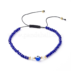 Adjustable Nylon Thread Braided Bead Bracelets&nbsp;BJEW-JB06440-02