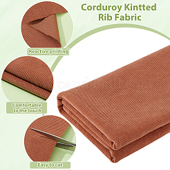 Corduroy Kintted Rib Fabric&nbsp;DIY-WH0037-34C
