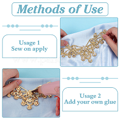 Glass Rhinestone Collar Decoration&nbsp;DIY-WH0061-010G
