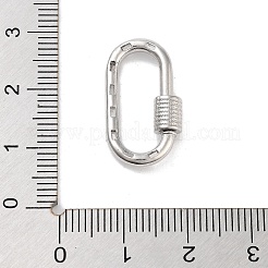Brass Micro Pave Clear Cubic Zirconia Keychain Rings&nbsp;KK-M293-49P