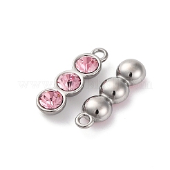 304 Stainless Steel Pendants&nbsp;STAS-R005-06P-03