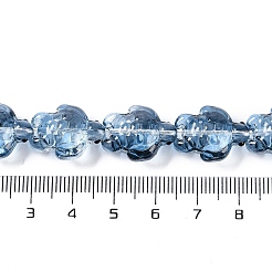 Transparent Glass Enamel Beads Strands&nbsp;GLAA-B021-06I