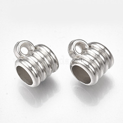 Ccb プラスチック チューブ ベイル  ループベイル  チューブ  プラチナ  11.5x8.5x8.5mm  穴：2mm  内径：6mm&nbsp;CCB-T006-051P