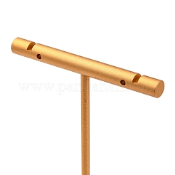 1-Tier Brass Bar Earring Organizer Display Racks&nbsp;ODIS-B002-03A