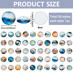 Glass Cabochons&nbsp;FIND-PH0022-89B