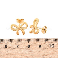304 Stainless Steel Stud Earrings for Women&nbsp;EJEW-K306-17G