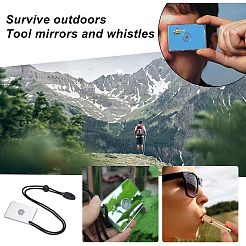 4Pcs Aluminum Alloy Double Frequency Whistles&nbsp;FIND-NB0002-98