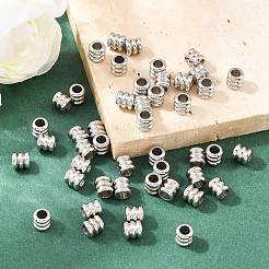 Tarnish Resistant Stainless Steel Column Beads&nbsp;X-STAS-Q176-01
