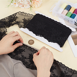 5Yards Polyester Fringe Lace Trim&nbsp;OCOR-CY0003-95A