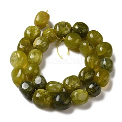 Natural Chinese Jade/Southern Jade Beads Strands&nbsp;G-A247-08