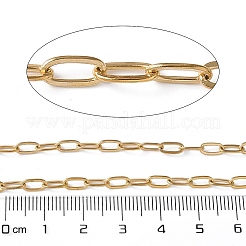 304 Stainless Steel Paperclip Chains&nbsp;CHS-L030-15G