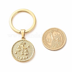 304 Stainless Steel Pendants Keychain&nbsp;KEYC-JKC00314-07