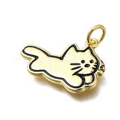 Rack Plating Brass Pendants&nbsp;KK-V002-16G