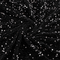 Stretch Sequin Polyester Fabric&nbsp;DIY-WH0502-50A
