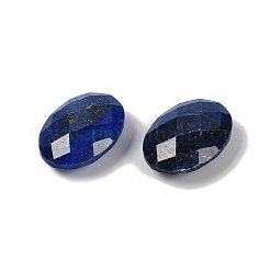 天然石ラピスラズリカボション  オーバル  多面カット  18x13x5.5~6.5mm&nbsp;G-O175-15B-01