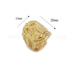 Religion Hip-hop Style 316L Surgical Stainless Steel Finger Rings for Men&nbsp;FS-WG09604-05