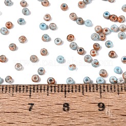 Picasso Glass Seed Beads&nbsp;GL-N001-01A-11