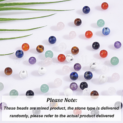 54pcs 9 Styles Natural Mixed Gemstone Beads&nbsp;G-OC0005-57